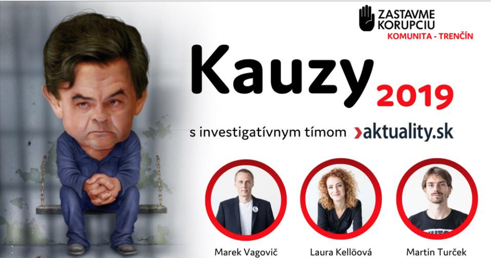 Kauzy 2019: Diskusia s investigatívnym tímom Aktuality.sk
